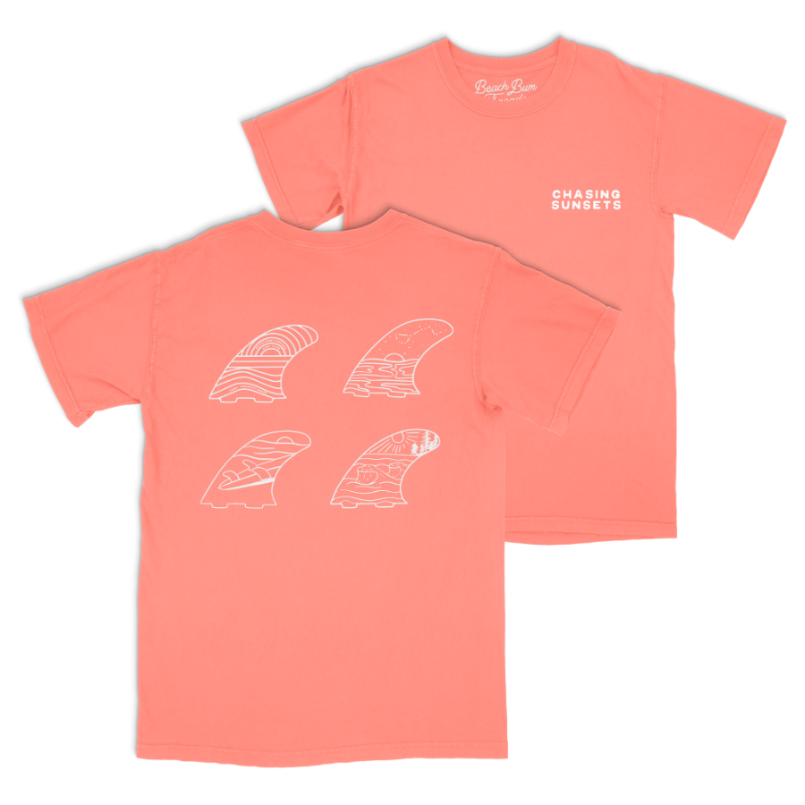 Chasing Sunsets Tee ~ Terracota – Beach Bum Threads Surf Club