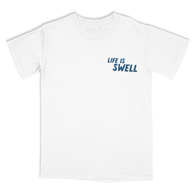 Life Is Swell Tee ~ White