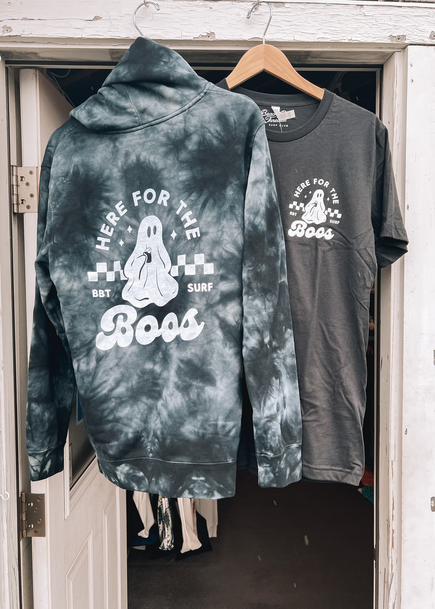 Here For The Boo's Tee & Hoodie Bundle