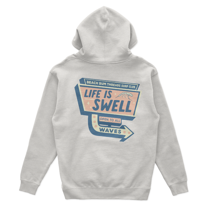 Swell Surf Clothing Swell Clothing Brand Life Is Swell Hoodie