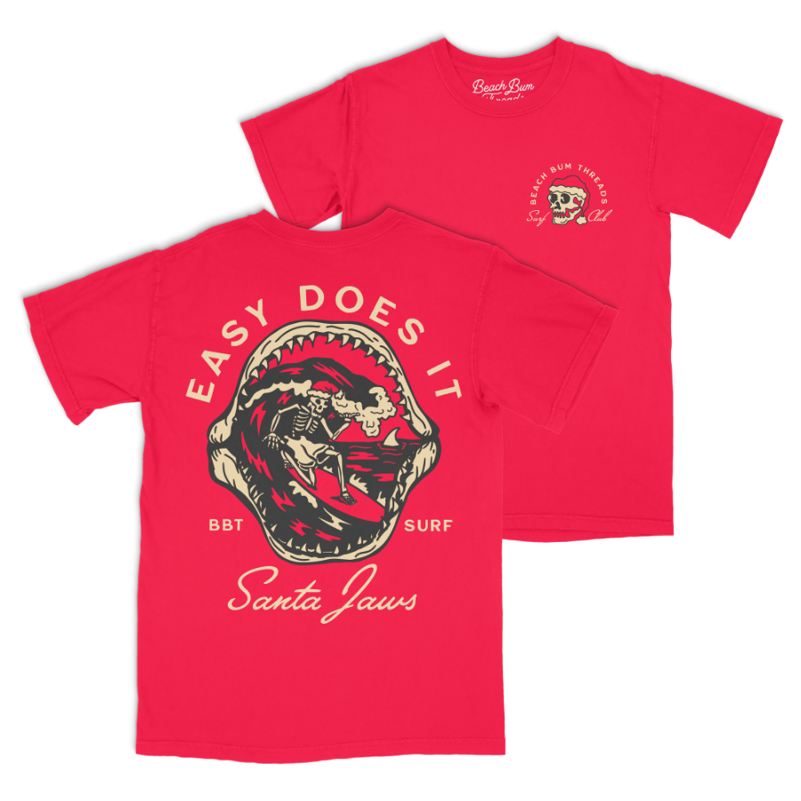 Easy Does It Tee ~ Red