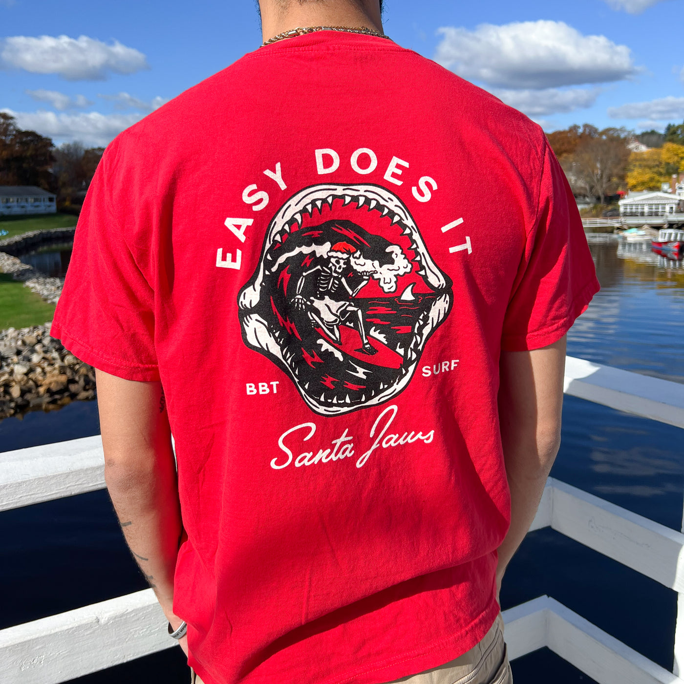 Easy Does It Tee ~ Red